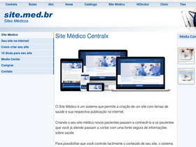 'site.med.br' screenshot