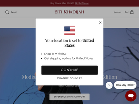 'sitikhadijah.com' screenshot