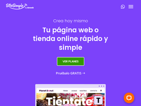 'sitiosimple.com' screenshot