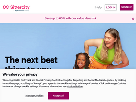 'sittercity.com' screenshot