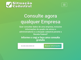 'situacaocadastral.info' screenshot