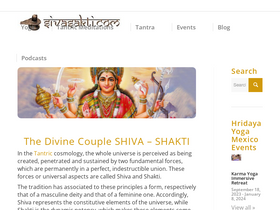 'sivasakti.com' screenshot