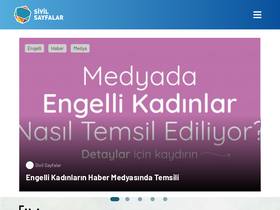 'sivilsayfalar.org' screenshot
