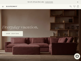 'sixpenny.com' screenshot