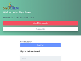 'siyochem.com' screenshot