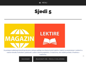 'sjedi5.com' screenshot
