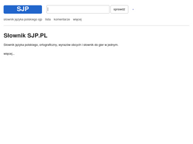 'sjp.pl' screenshot