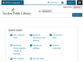 'sjpl.org' screenshot