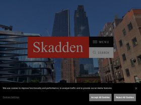 'skadden.com' screenshot