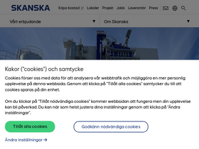 'skanska.se' screenshot