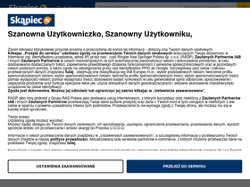 'skapiec.pl' screenshot