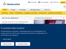 'skatteverket.se' screenshot