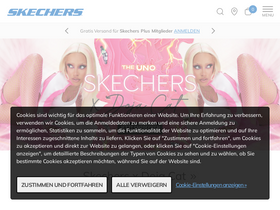 'skechers.de' screenshot