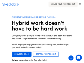 'skedda.com' screenshot