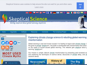 'skepticalscience.com' screenshot