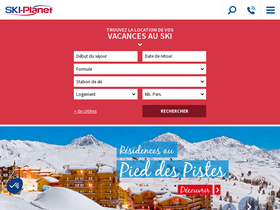 'ski-planet.com' screenshot