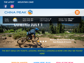 'skichinapeak.com' screenshot