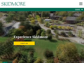 'skidmore.edu' screenshot