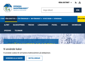 'skidor.com' screenshot