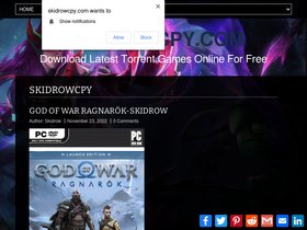 'skidrowcpy.com' screenshot