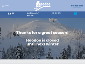 'skihoodoo.com' screenshot