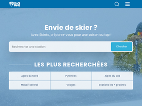'skiinfo.fr' screenshot