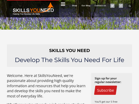 'skillsyouneed.com' screenshot