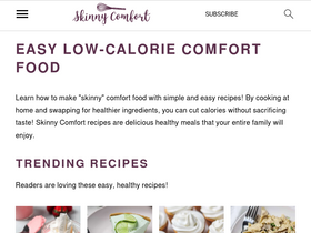 'skinnycomfort.com' screenshot