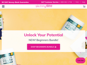 'skinnyfit.com' screenshot