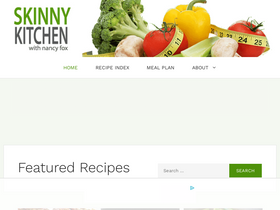 'skinnykitchen.com' screenshot
