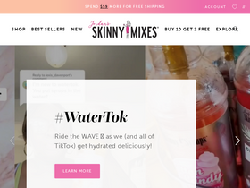 'skinnymixes.com' screenshot