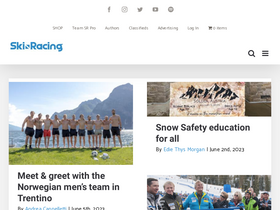 'skiracing.com' screenshot