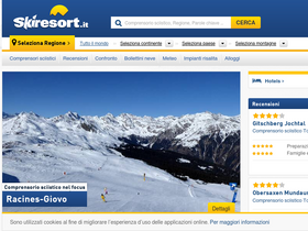 'skiresort.it' screenshot