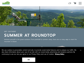 'skiroundtop.com' screenshot