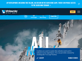 'skiwhitewater.com' screenshot