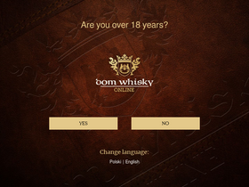'sklep-domwhisky.pl' screenshot