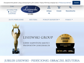 'sklepjubilerski.com' screenshot