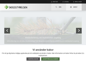 'skogsstyrelsen.se' screenshot