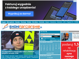 'skokinarciarskie.pl' screenshot
