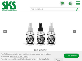 'sks-bottle.com' screenshot