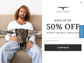 'skullbliss.com' screenshot