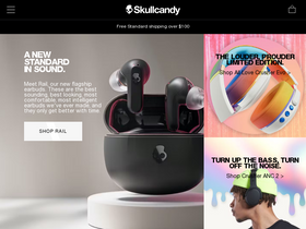 'skullcandy.com' screenshot