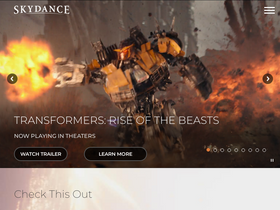 'skydance.com' screenshot