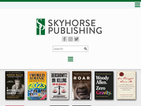 'skyhorsepublishing.com' screenshot