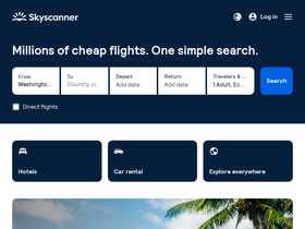 'skyscanner.ca' screenshot