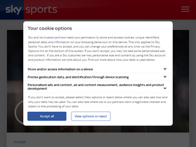 'skysports.com' screenshot