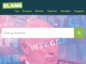 'slang.org' screenshot