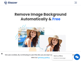 'slazzer.com' screenshot