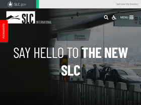 'slcairport.com' screenshot