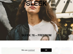 'sleek-mag.com' screenshot
